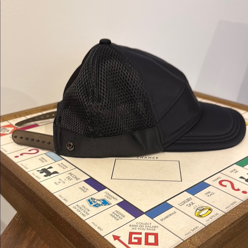 Lululemon Athletica Black Mesh Cap